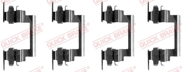 QUICK BRAKE Комплектующие, колодки дискового тормоза 109-1236